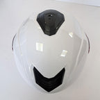 LS2 Motorcycle Flip Up Helmet - FF908 Strobe II (Gloss White)