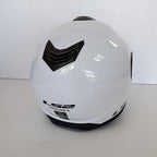 LS2 Motorcycle Flip Up Helmet - FF908 Strobe II (Gloss White)