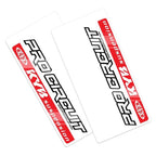 Pro Circuit - Upper Fork Stickers - x2