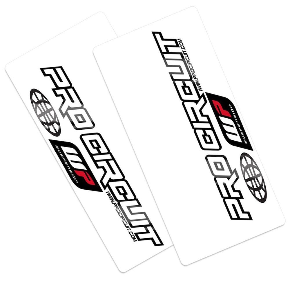 Pro Circuit - Upper Fork Stickers - x2