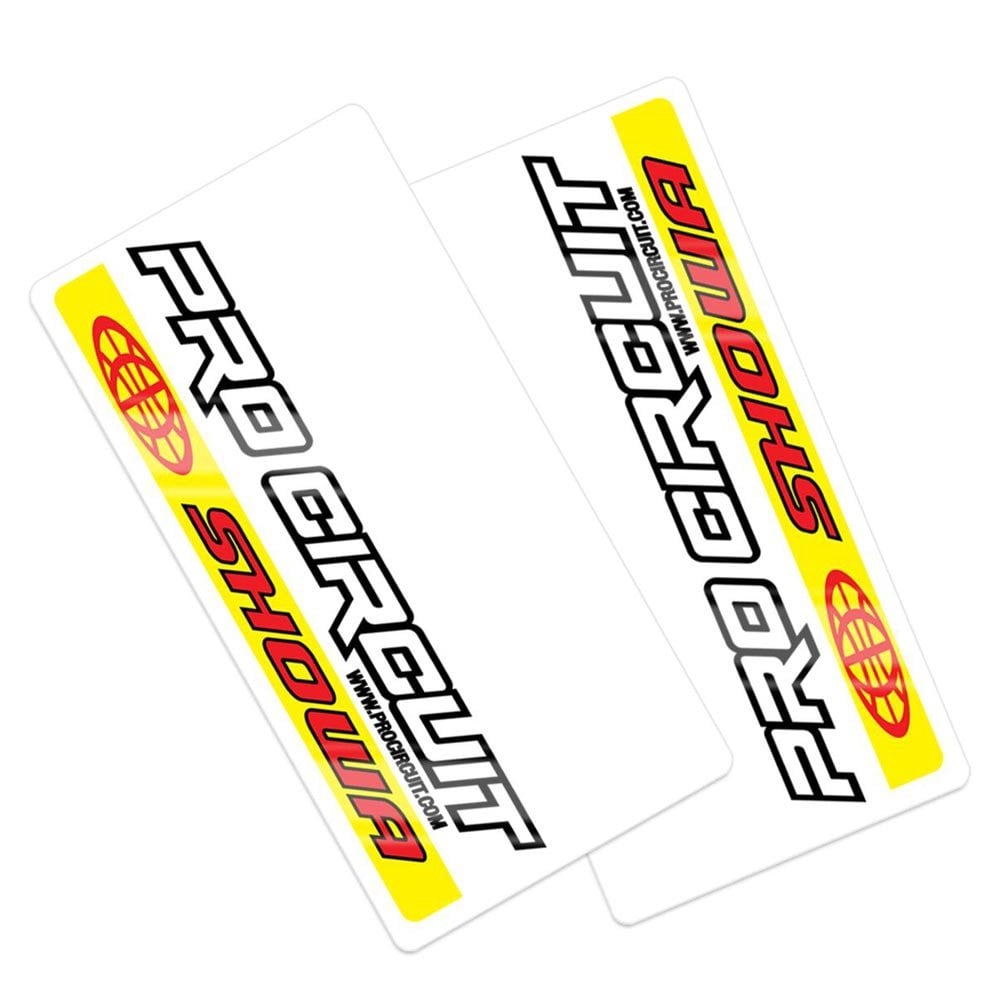 Pro Circuit - Upper Fork Stickers - x2