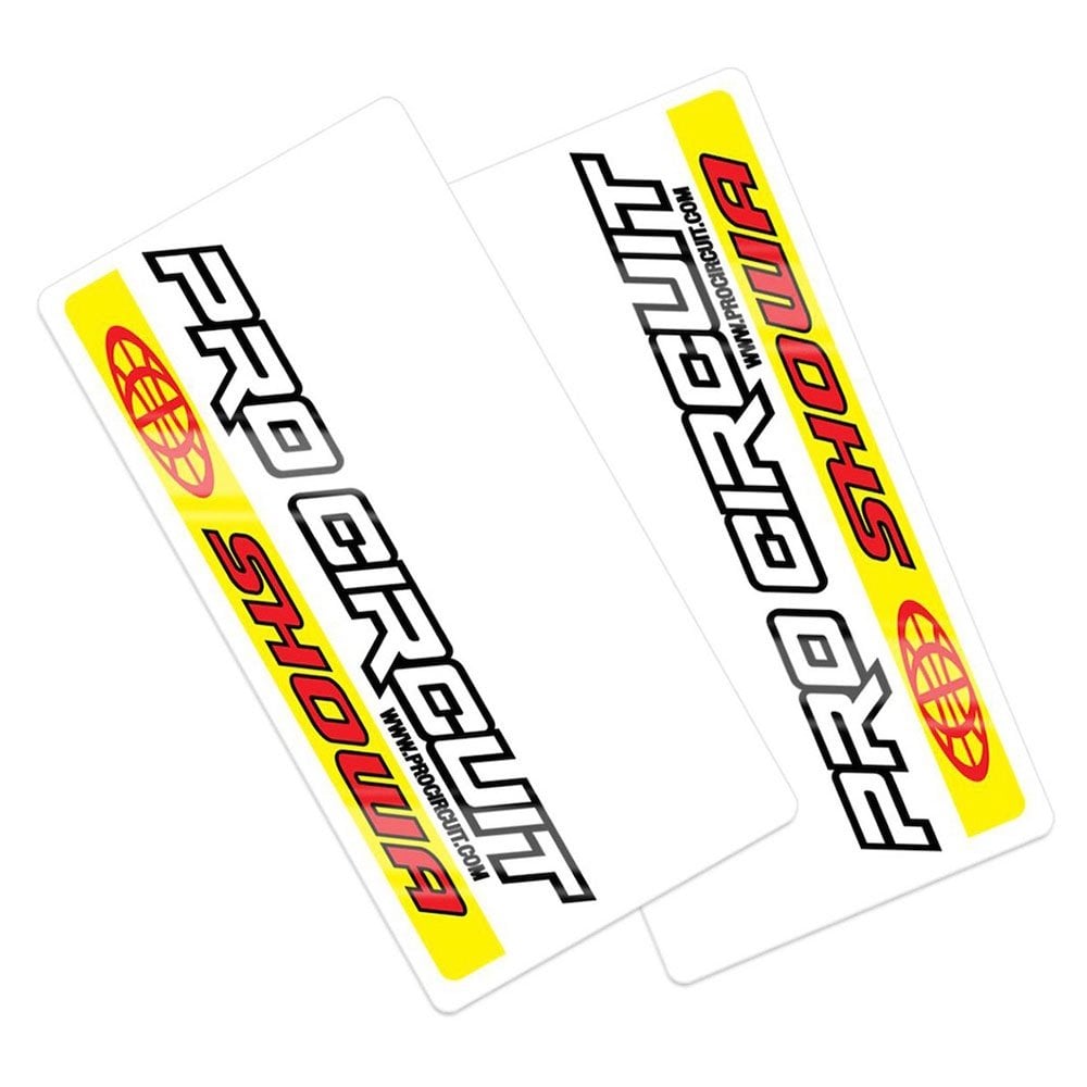 Pro Circuit - Upper Fork Stickers - x2