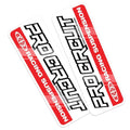 Pro Circuit - Upper Fork Stickers - x2
