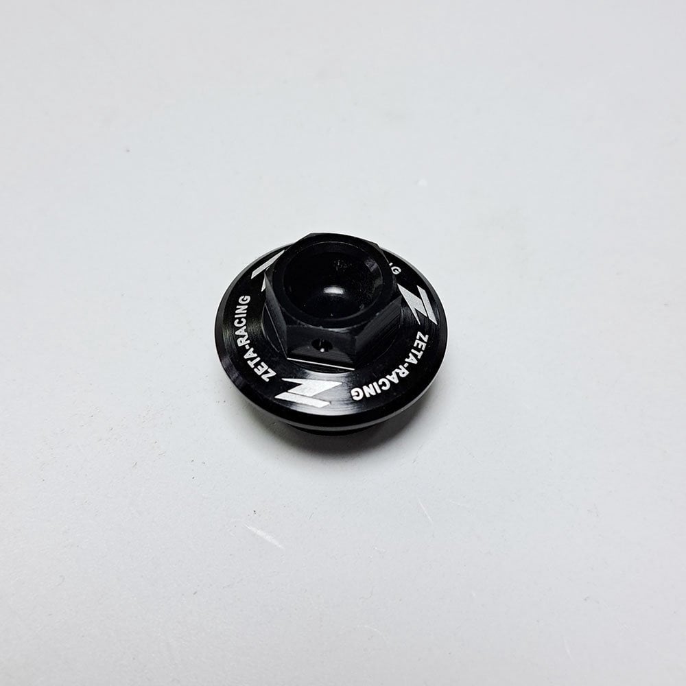 Zeta - Oil Filler Cap - CR 80-500 90-07, CRF150 07-26, CRF250 04-17, CRF450 02-16, CRF250X 04-19, CRF450X 05-18, CRF250/300L 12-26, KX 60-112 85-26, KX125 90-08, KX250/500 90-04, YZ65 18-26, YZ 80-250 98-26, YZF250 01-26, YZF450 03-26, WRF250/450 03-26