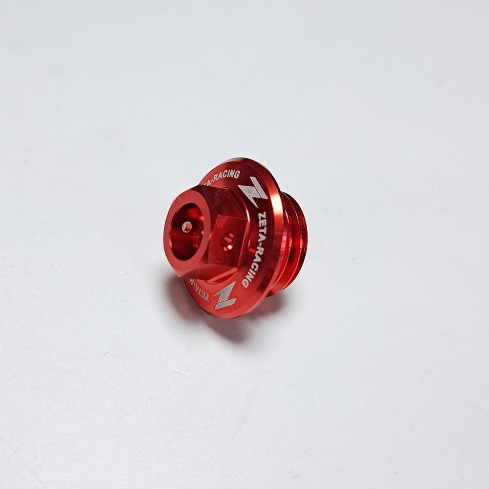 Zeta - Oil Filler Cap - CR 80-500 90-07, CRF150 07-26, CRF250 04-17, CRF450 02-16, CRF250X 04-19, CRF450X 05-18, CRF250/300L 12-26, KX 60-112 85-26, KX125 90-08, KX250/500 90-04, YZ65 18-26, YZ 80-250 98-26, YZF250 01-26, YZF450 03-26, WRF250/450 03-26