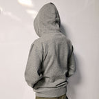 FOX Racing Youth Hoodie - LEGACY Fleece Pullover (Heather Grey)