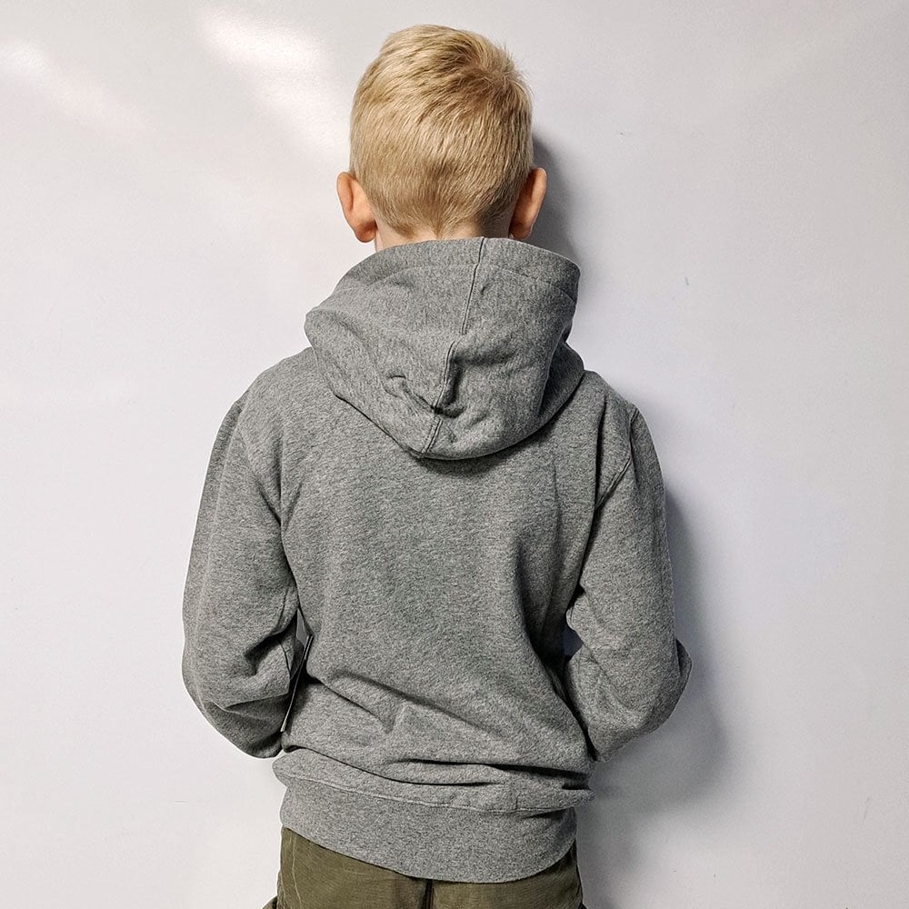 FOX Racing Youth Hoodie - LEGACY Fleece Pullover (Heather Grey)