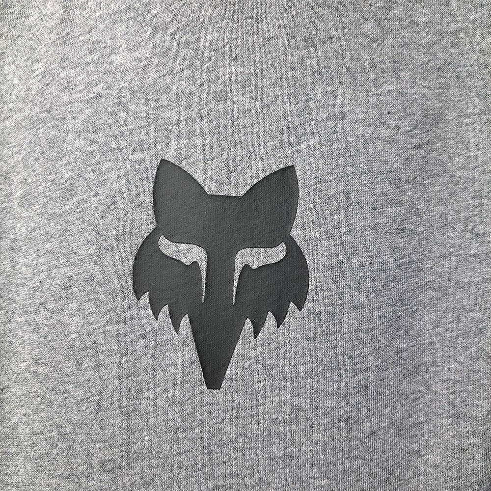 FOX Racing Youth Hoodie - LEGACY Fleece Pullover (Heather Grey)