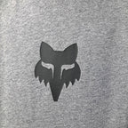 FOX Racing Youth Hoodie - LEGACY Fleece Pullover (Heather Grey)