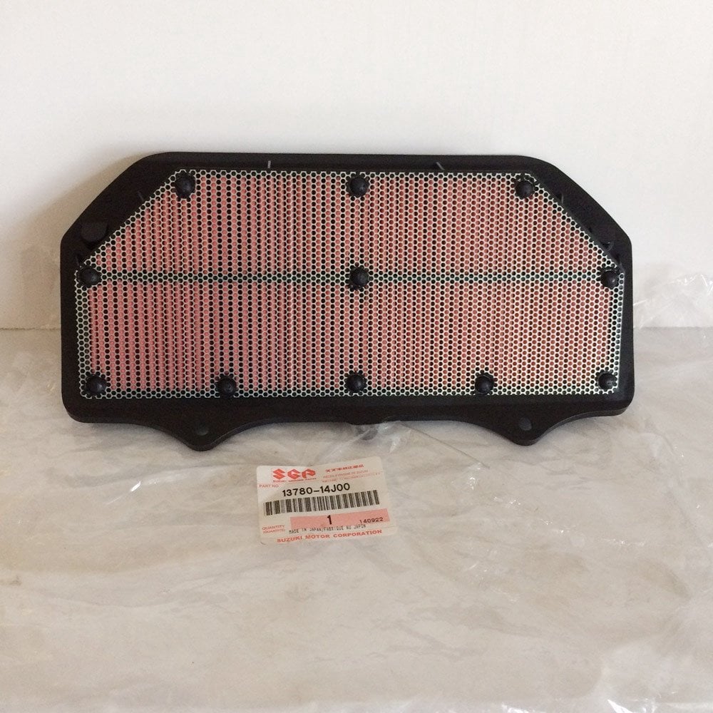 Suzuki Genuine Part - Air Filter (GSXR600 L1-L7, GSXR750 L1-L7) - 13780-14J00-000
