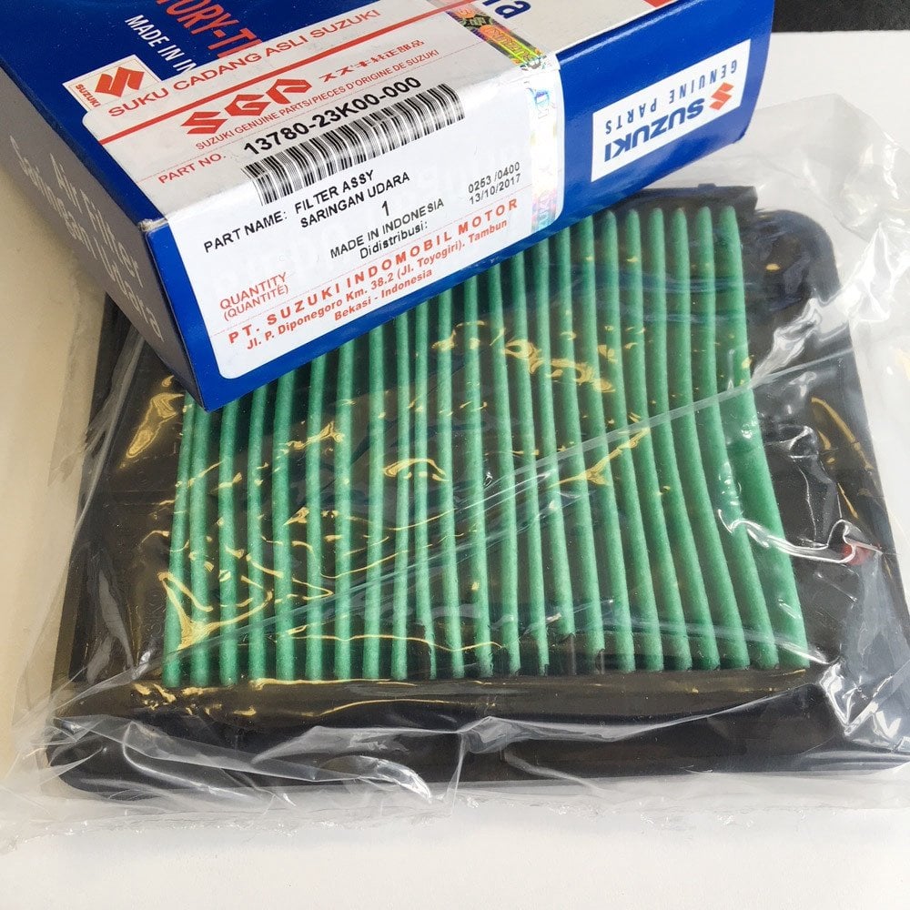 Suzuki Genuine Part - Air Filter (GSXR125 L8-M1, GSXS125 L8-M3) - 13780-23K00-000