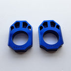 Zeta - Axle Blocks - YZF250 14-26, YZF450 14-26, YZF250X 25-26, YZF450X 24-26, WRF250 25-26, WRF450 24-26, Fantic XX125 21-26, XX250 22-26, XE125 21-26, XEF250 21-26, XEF450 22-26