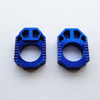Zeta - Axle Blocks - YZF250 14-26, YZF450 14-26, YZF250X 25-26, YZF450X 24-26, WRF250 25-26, WRF450 24-26, Fantic XX125 21-26, XX250 22-26, XE125 21-26, XEF250 21-26, XEF450 22-26