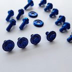 Zeta - Full Plastics Fastener Kit - YZ125/250 08-21 (Blue)