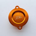 Zeta - Oil Filter Cover - KTM SXF450 13-15, EXCF450/500 12-16 (Orange)