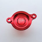 Zeta - Oil Filter Cover - CRF250 18-24, CRF450 17-24, CRF250RX 1924, CRF450RX 19-24, CRF450L/RL 19-24 (Red)