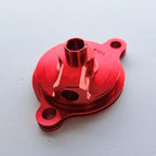 Zeta - Oil Filter Cover - CRF250 18-24, CRF450 17-24, CRF250RX 1924, CRF450RX 19-24, CRF450L/RL 19-24 (Red)
