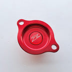 Zeta - Oil Filter Cover - CRF250 04-09, CRF250X 04-19 (Red)