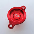 Zeta - Oil Filter Cover - CRF450 17-20, CRF450RX 17-20 (Red)