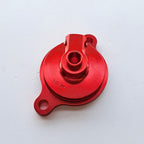 Zeta - Oil Filter Cover - CRF450 17-20, CRF450RX 17-20 (Red)