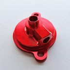 Zeta - Oil Filter Cover - CRF450 17-20, CRF450RX 17-20 (Red)