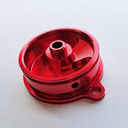 Zeta - Oil Filter Cover - KXF450 06-15, KLX450R 08-15 (Red)