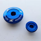 Zeta - Engine Plugs - YZF250 14-23, YZF450 10-22, WRF250 15-23, YZF250X 15-23, YZF450X 16-22 (Blue)