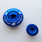 Zeta - Engine Plugs - YZF250 01-13, YZF400/426/450 98-05, WRF250 01-02, WR400/426 98-02, TTR50 06-15, WR250R/X 07-18 (Blue)