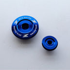 Zeta - Engine Plugs - YZF250 01-13, YZF400/426/450 98-05, WRF250 01-02, WR400/426 98-02, TTR50 06-15, WR250R/X 07-18 (Blue)