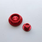 Zeta - Engine Plugs - CRF150 07-26, CRF250 10-17, CRF450 02-16, CRF450X 05-18, TRX400 00-08, TRX450 04-09 (Red)