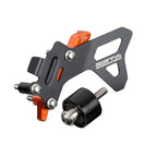 Zeta - Drive Cover w/Case Saver & Roller - KTM SXF250/350 16-22, EXCF250/350 17-23, SX250 17-22, EXC TPi/XC/XC-W TPi 250/300 17-23 (Black/Orange)