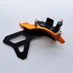 Zeta - Drive Cover w/Case Saver & Roller - KTM SXF250/350 16-22, EXCF250/350 17-23, SX250 17-22, EXC TPi/XC/XC-W TPi 250/300 17-23 (Black/Orange)