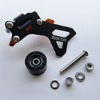 Zeta - Drive Cover w/Case Saver & Roller - KTM SX125/150 16-22, EXC/XC-W125/150 17-22 (Black/Orange)