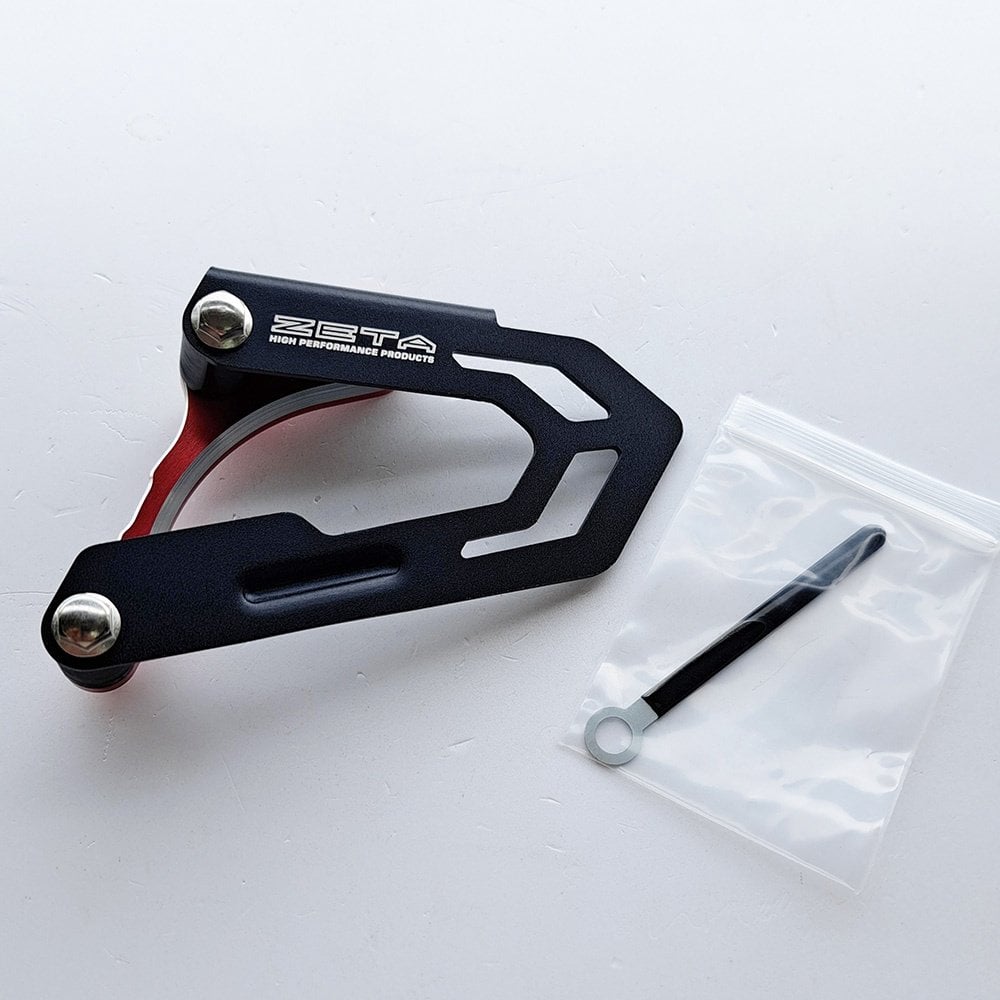 Zeta - Drive Cover w/Case Saver - CRF250 10-17, CRF450 09-16 (Red)