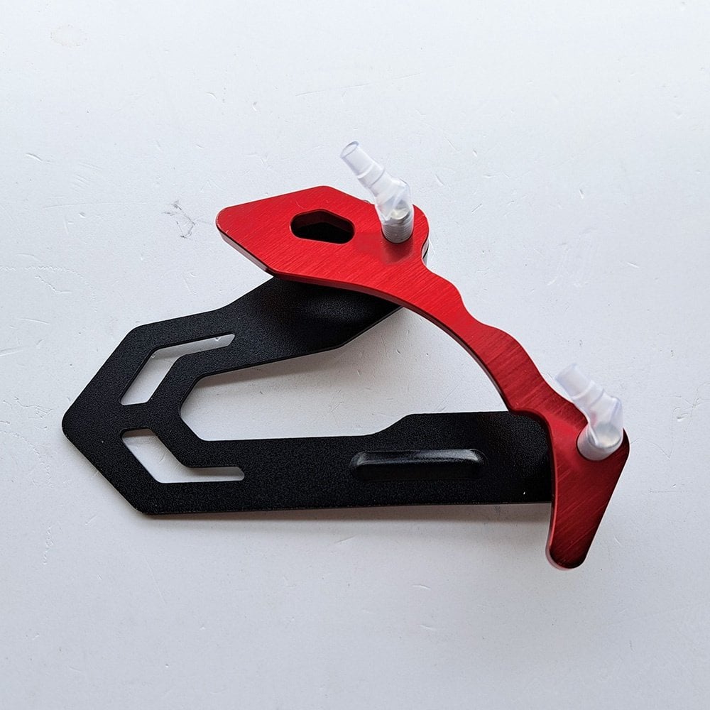 Zeta - Drive Cover w/Case Saver - CRF450 17-20, CRF450X 17-20 (Red)