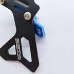 Zeta - Drive Cover w/Case Saver & Roller - Husqvarna FC250/350 16-20, FE/FX250/350 17-20, TC/TE/TX250/300 17-20, TE250i/300i 18-20 (Black/Blue)