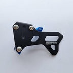 Zeta - Drive Cover w/Case Saver & Roller - Husqvarna FC450 16-22, FE450/501 17-23 (Black/Blue)