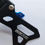 Zeta - Drive Cover w/Case Saver & Roller - Husqvarna FC450 16-22, FE450/501 17-23 (Black/Blue)