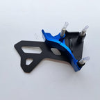 Zeta - Drive Cover w/Case Saver & Roller - Husqvarna FC450 16-22, FE450/501 17-23 (Black/Blue)