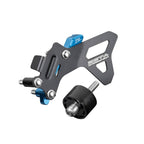 Zeta - Drive Cover w/Case Saver & Roller - Husqvarna TC125 16-22, TE/TX 125-150 17-23 (Black/Blue)