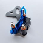 Zeta - Drive Cover w/Case Saver & Roller - Husqvarna TC125 16-22, TE/TX 125-150 17-23 (Black/Blue)