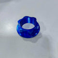 Zeta - Steering Stem Nut - KX65 00-26, KX85 01-26, KX100-112 01-26, KLX110/140 18-26, RM65 03-05, RM85 02-26, YZ65 18-26, YZ85 02-26 (Blue)