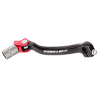 Zeta - Gear Lever - Revolver Adjustable - KXF250 09-24, KXF250XC 21-24 - Black w/Red