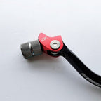 Zeta - Gear Lever - Revolver Adjustable - KXF250 09-24, KXF250XC 21-24 - Black w/Red