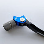 Zeta - Gear Lever - Revolver Adjustable - YZF250 19-26, YZF450 18-26, WRF250 20-26, WRF450 19-26, YZF250X 20-26, YZF450X 19-26 - Black w/Blue