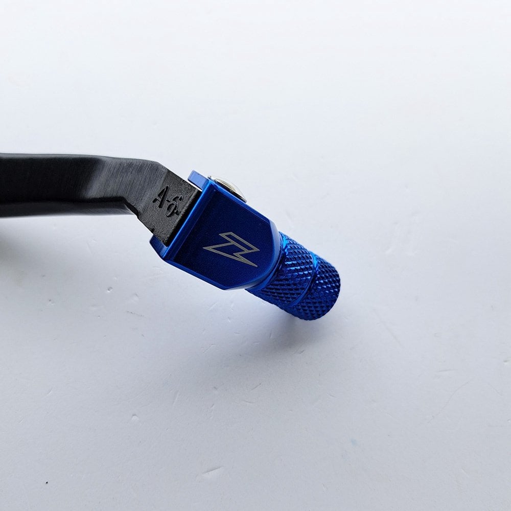 Zeta - Gear Lever - YZ125/250 05-26, YZ125X 17-26, YZ250X 16-26 (Black/Blue)