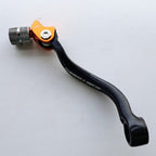 Zeta - Gear Lever - Revolver Adjustable - KTM SX125/150 01-15, SX250 01-16, SXF250/350 13-15 - Black w/Orange
