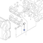 Suzuki Genuine Part - Pin, Cylinder Head (8x11) - 09206-08001-000