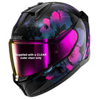 Shark D-Skwal 3 Mayfer Helmet (Black/Purple/Pink)