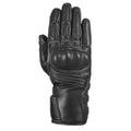 Oxford Hamilton Primaloft Motorcycle Winter Leather Gloves (Tech Black)